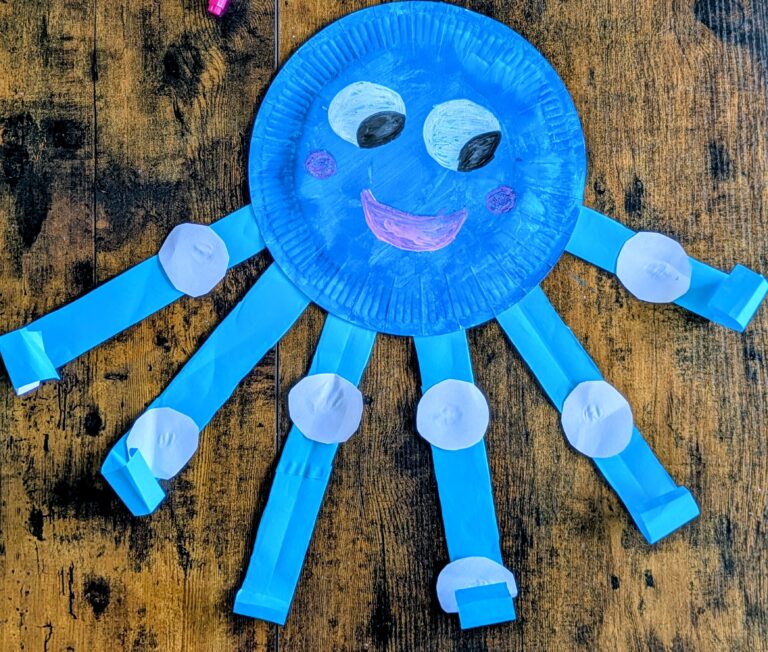 How to make a Cuddly Blue Octopus