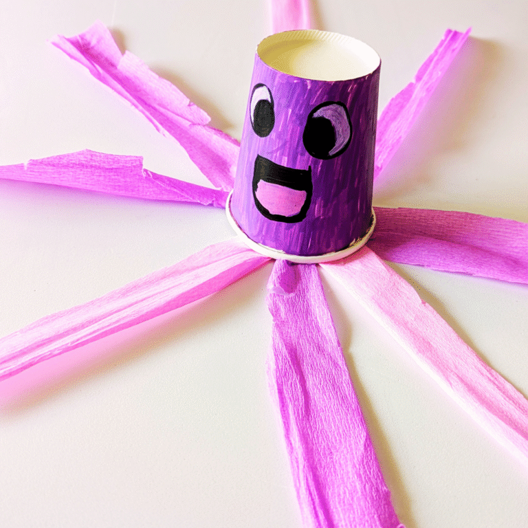 DIY Octopus Craft For Preschoolers