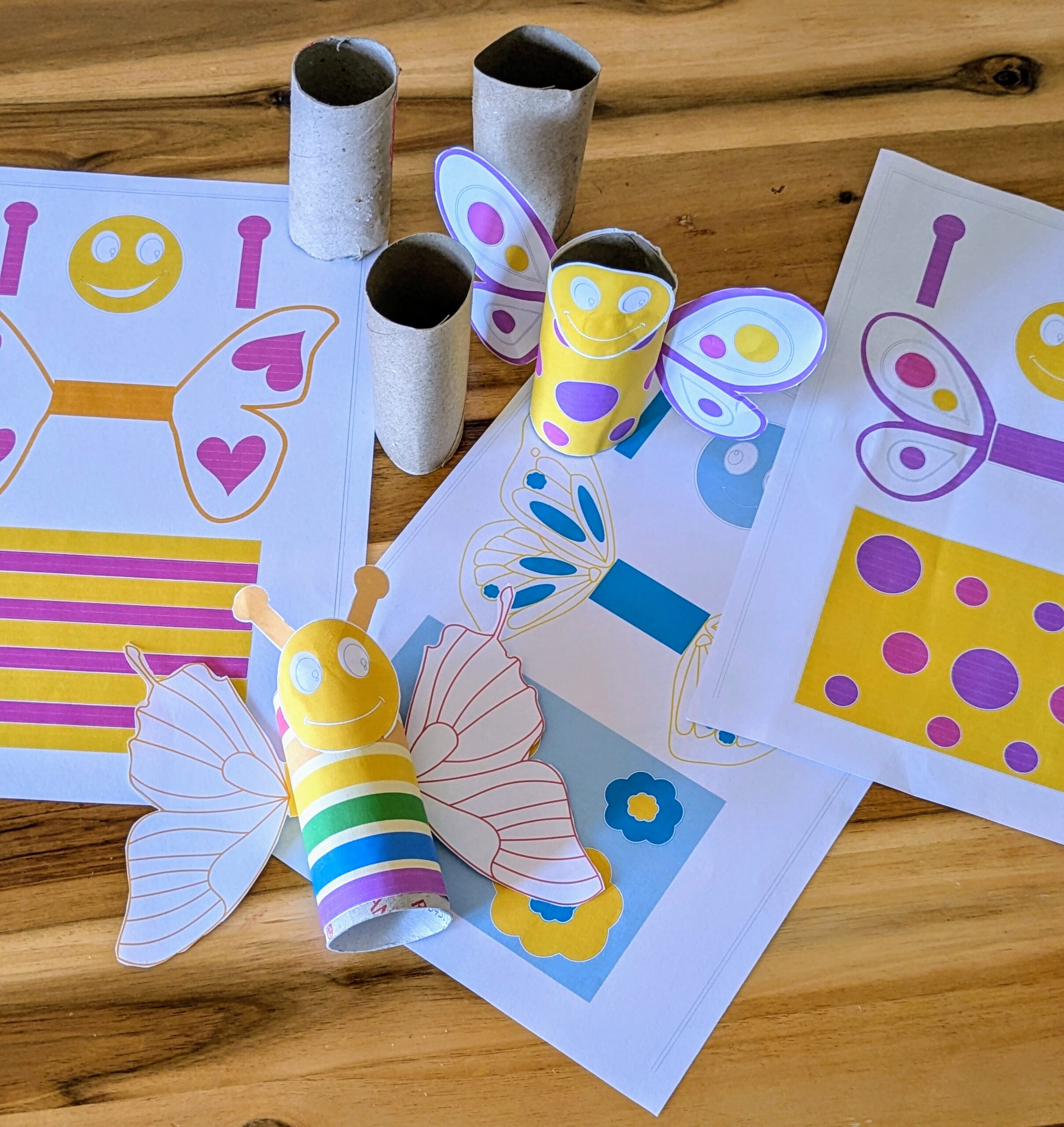 Easy spring craft art for toddlers