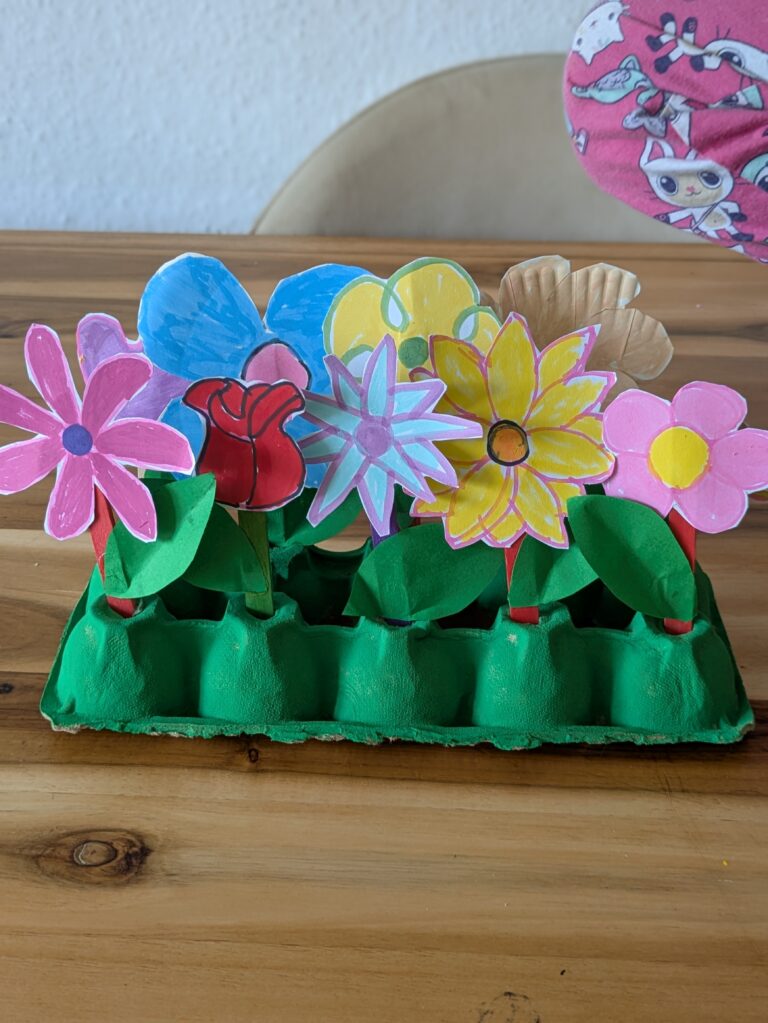 No-Fuss Egg Carton Flower Garden (A Craft Any Mom Can Pull Off)