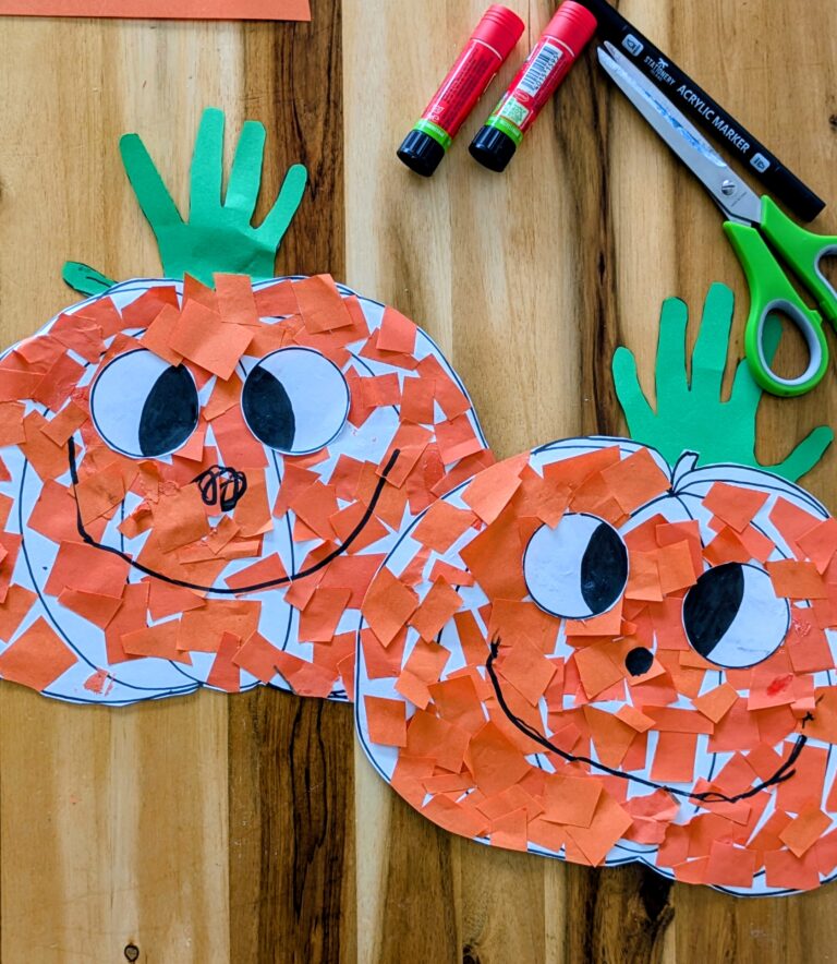 7 Fall Crafts Preschoolers Can Actually Do Themselves (Low Prep for Moms)