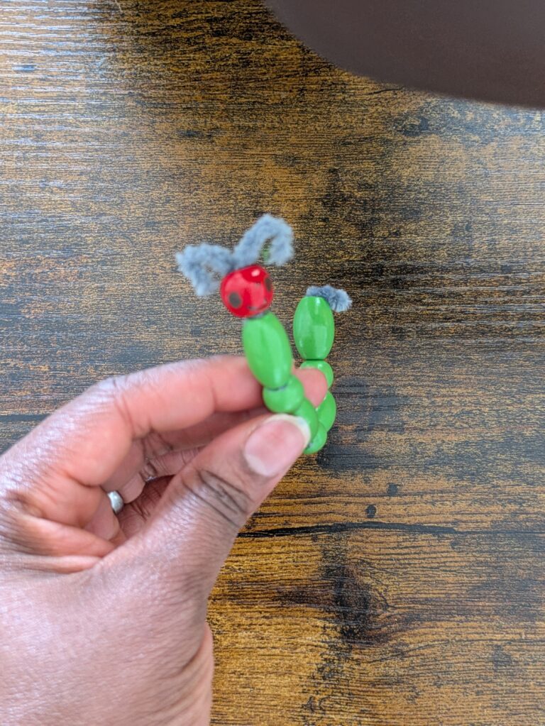 Pipe Cleaner and Bead Activity for Kids