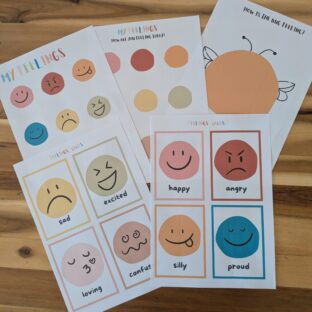Emotions & Feelings Play Pack for Kids | Printable Feelings Activities