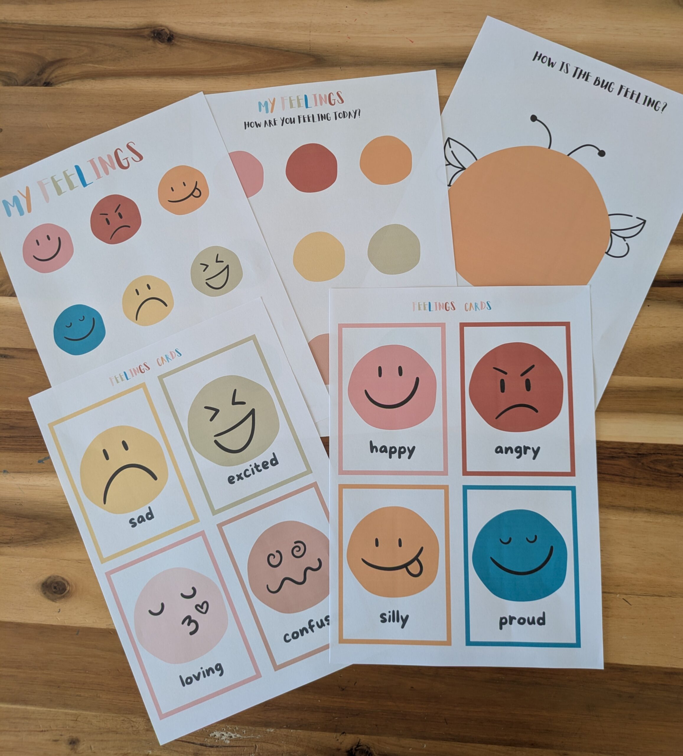 Emotions & Feelings Play Pack for Kids | Printable Feelings Activities