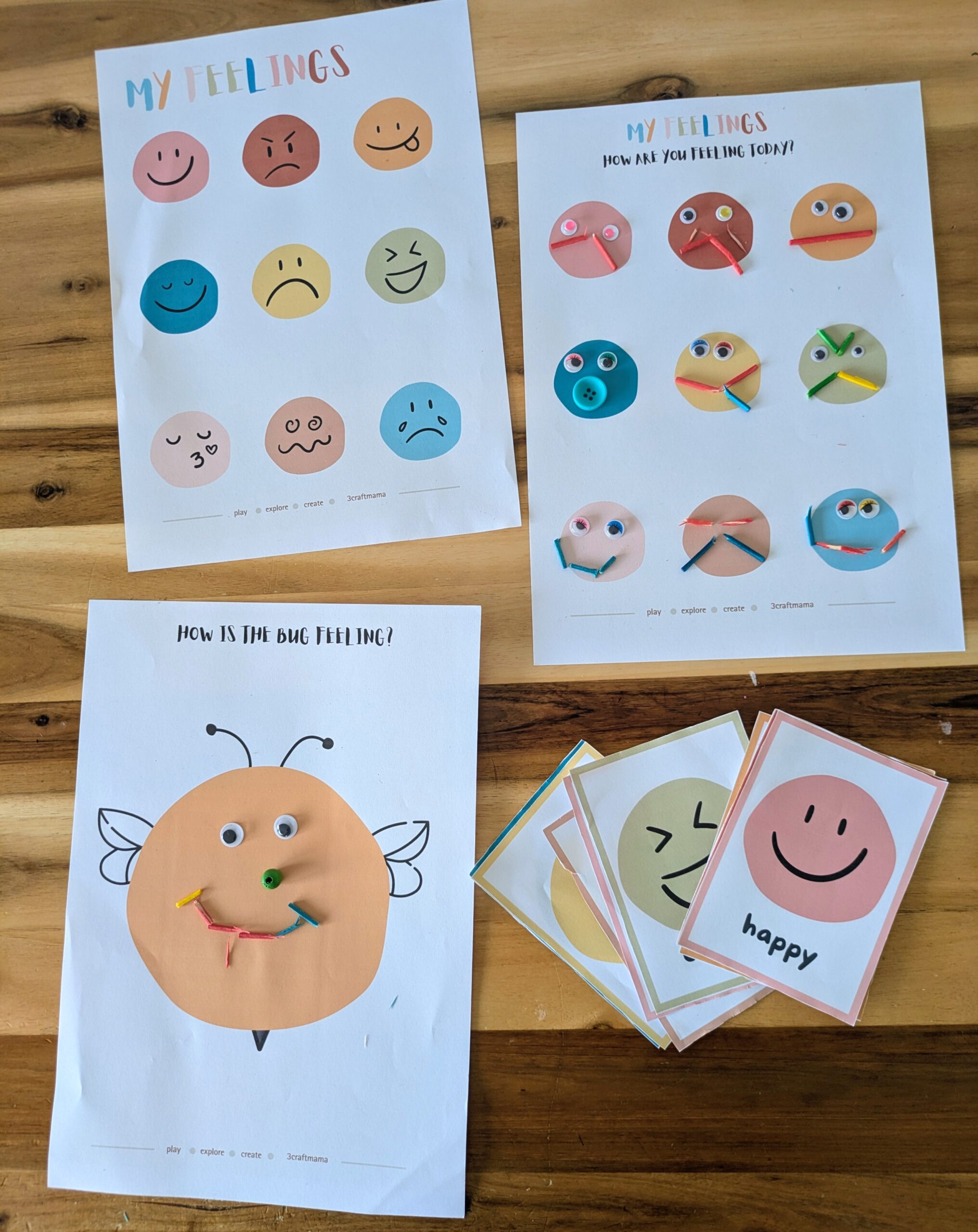 Emotions & Feelings Play Pack for Kids | Printable Feelings Activities - Image 2
