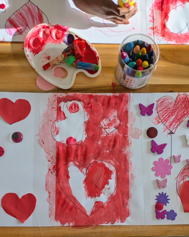 Valentine's day craft & activities for kids