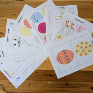 Easter Activities for Preschoolers (Printable PDF)