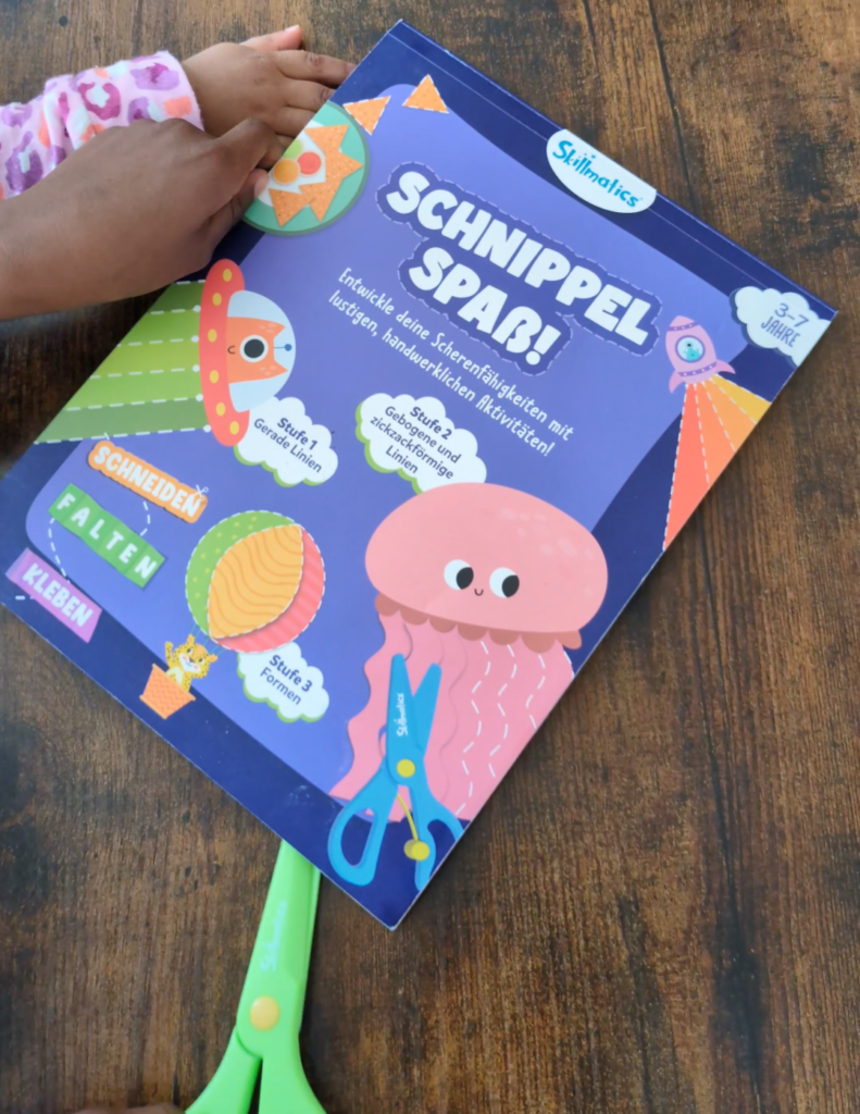 Preschool cutting practice