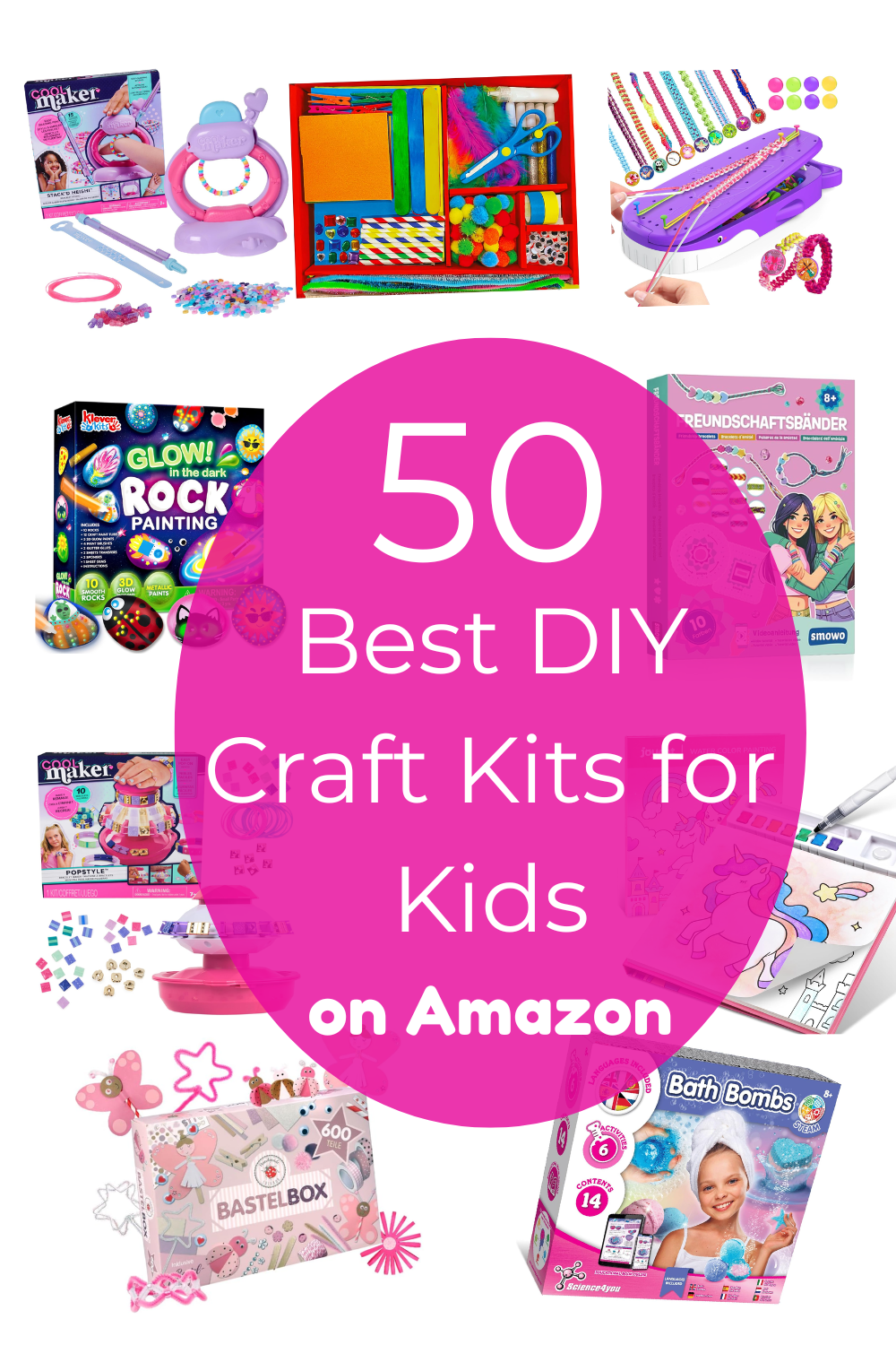 Screen-free DIY craft kits for kids