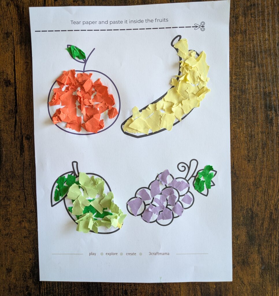 Mess-free activity book for kids