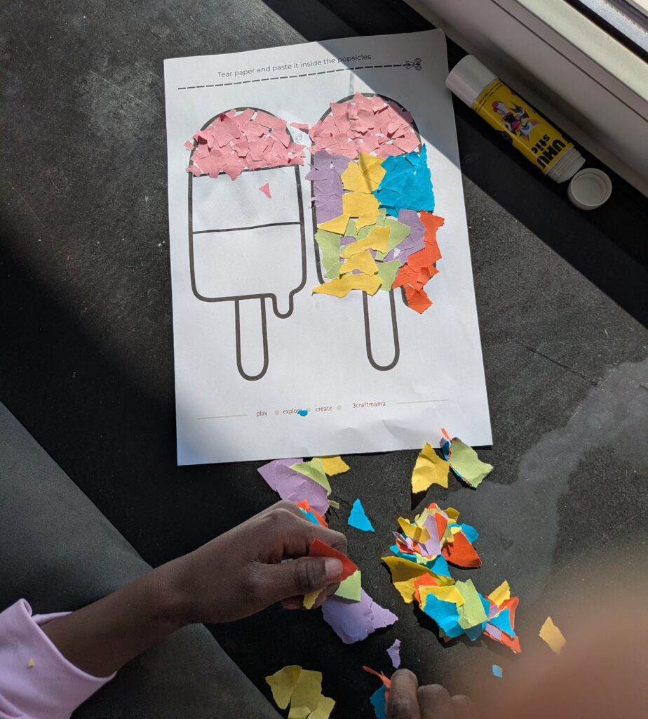 Mess-free activity book for kids