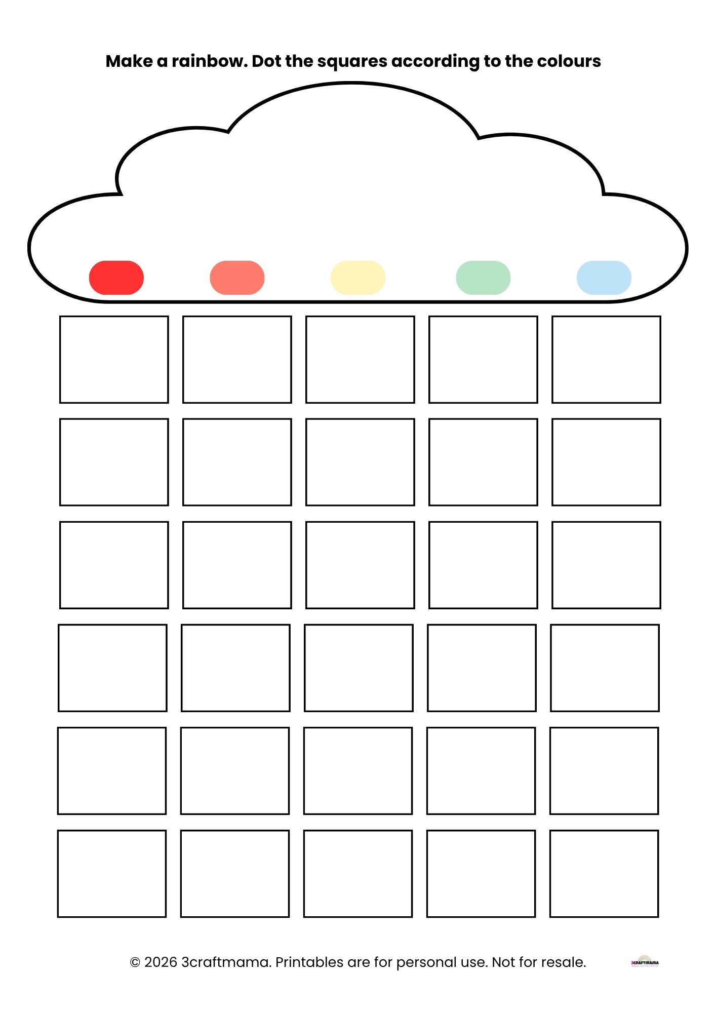 dot and match activity